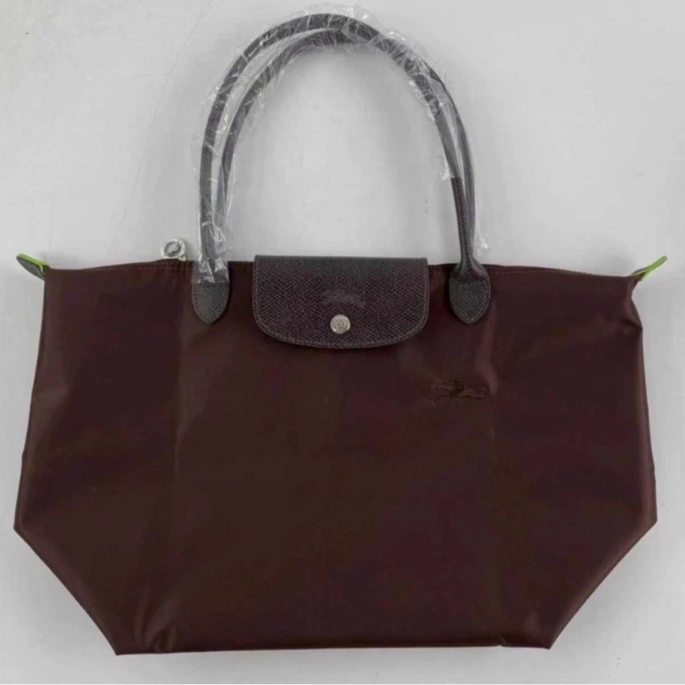 Medium Longchamp Chocolate Brown Shoulder Bag - Picture 5 of 11